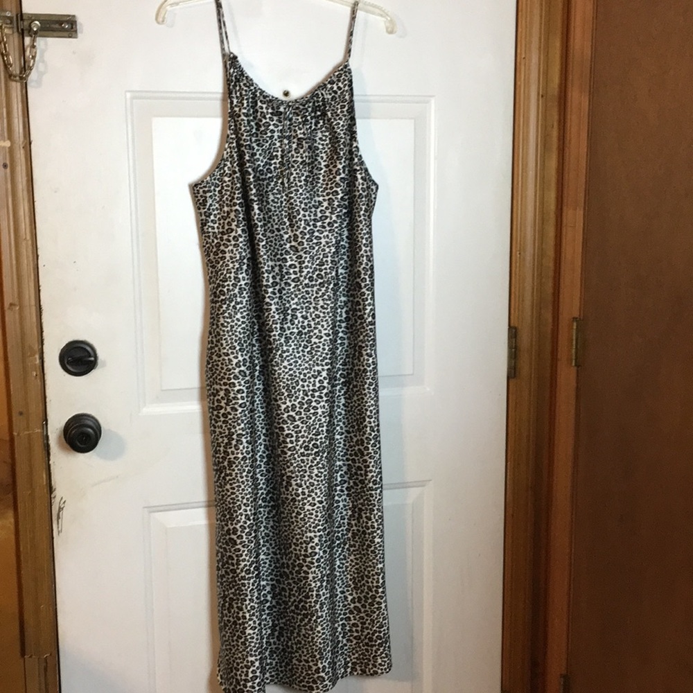 Secret Treasures animal print night gown 1X